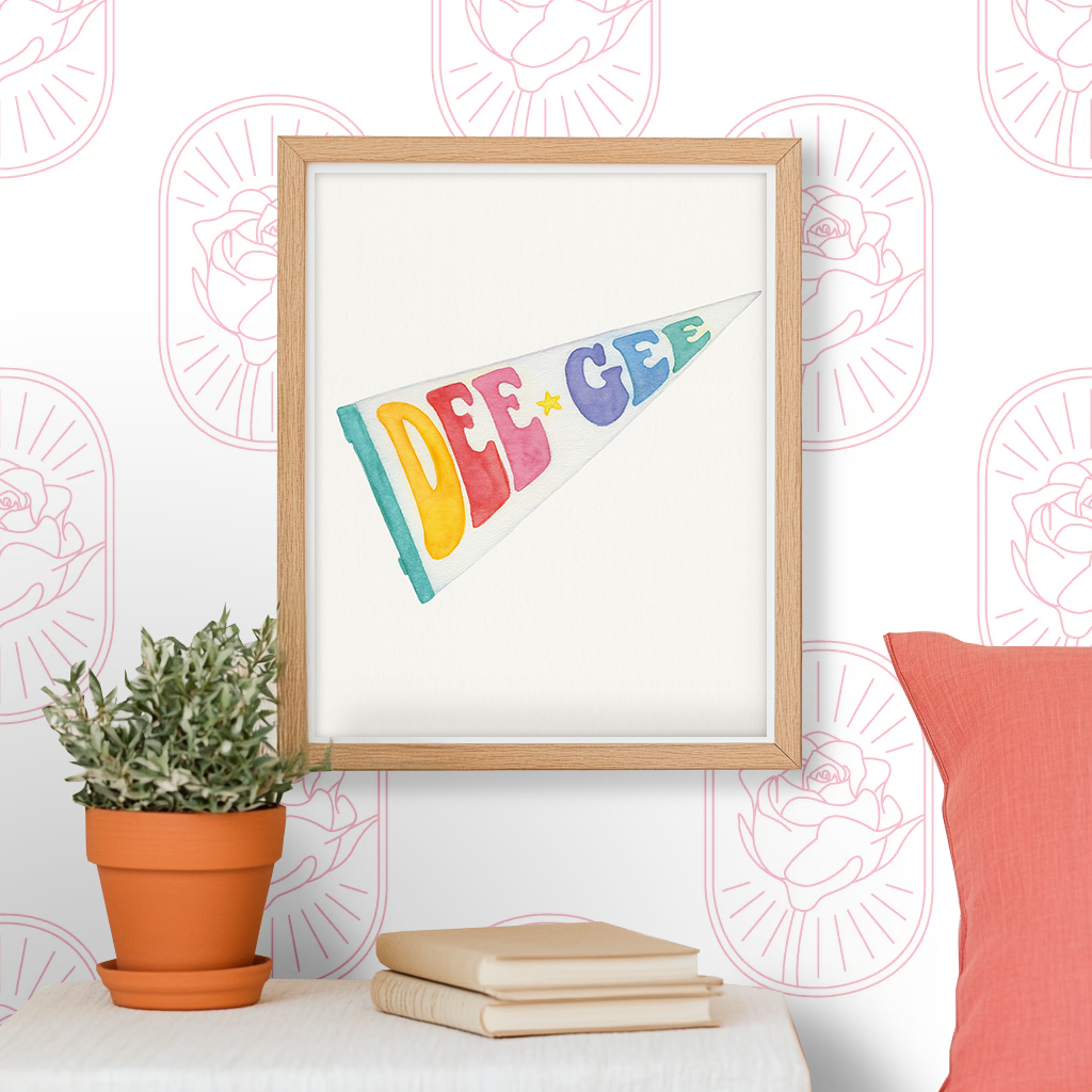 DeeGee Flag - Art Print