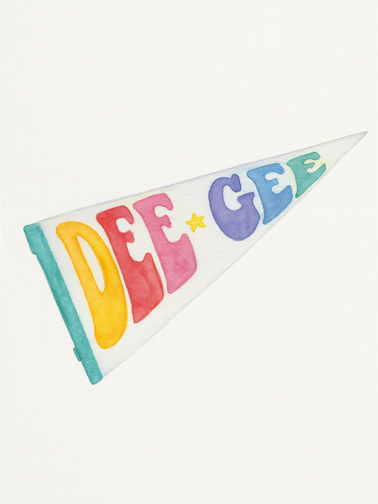 DeeGee Flag - Art Print