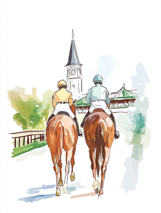 Derby Season - Art Print