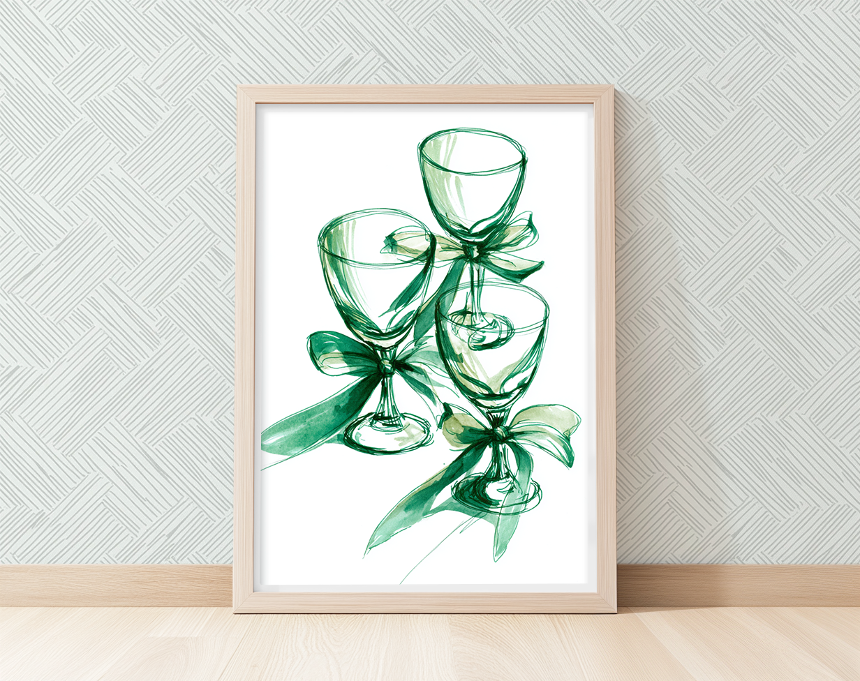 Emerald Bar - Art Print