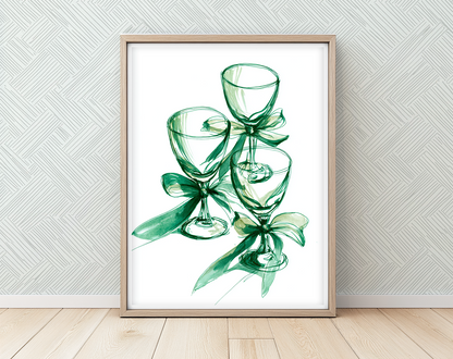Emerald Bar - Art Print
