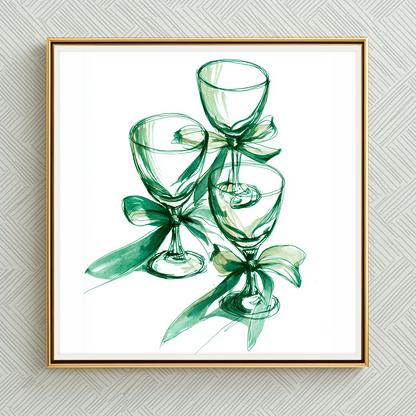 Emerald Bar - Art Print