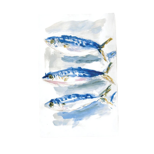 Fish in a Row - Art Print