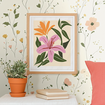 Floral Pop - Art Print