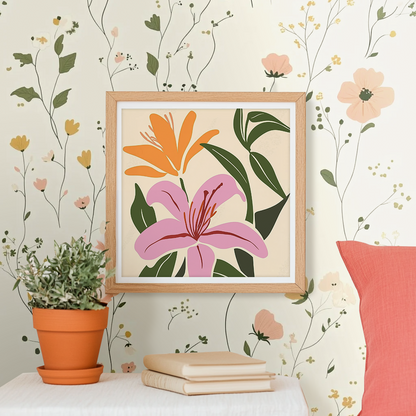 Floral Pop - Art Print