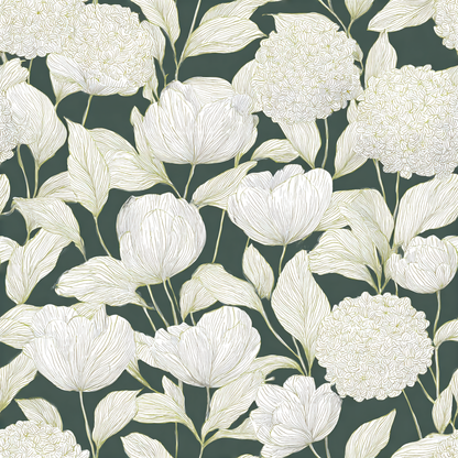 Folklore Cabins Wallpaper