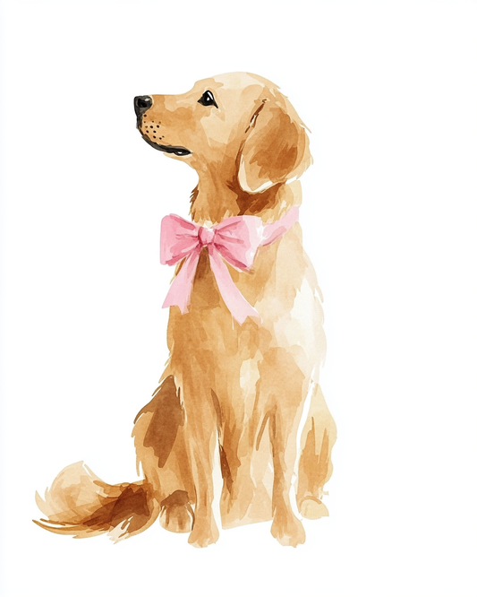 Girl's Best Friend - Art Print