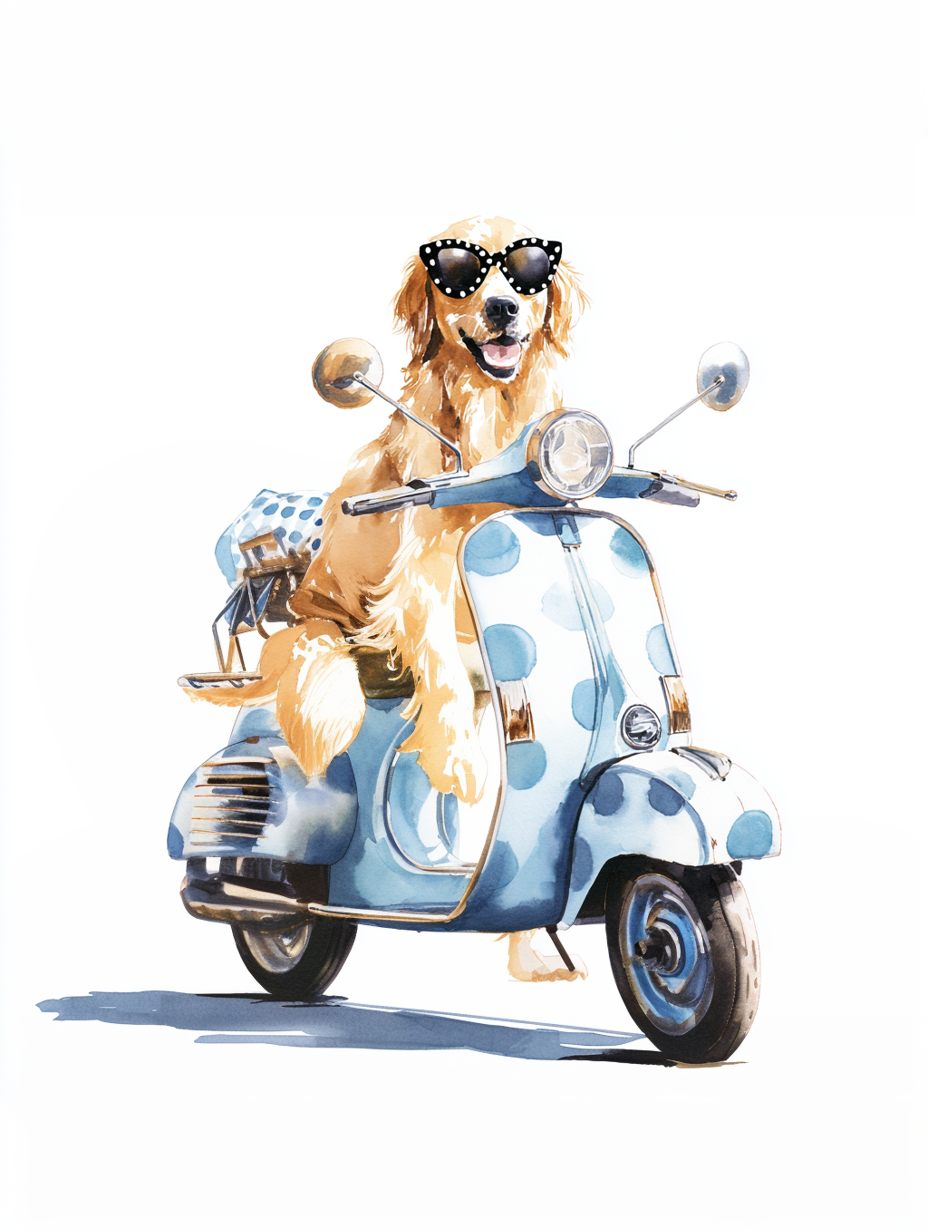Golden Cruise - Art Print