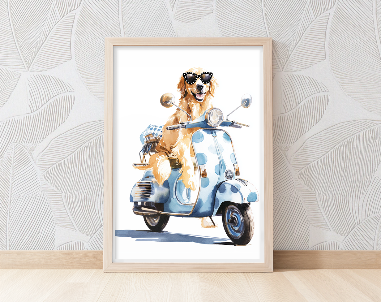 Golden Cruise - Art Print