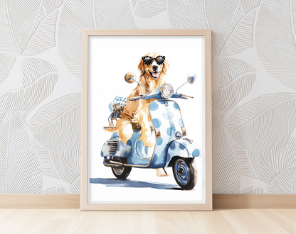Golden Cruise - Art Print