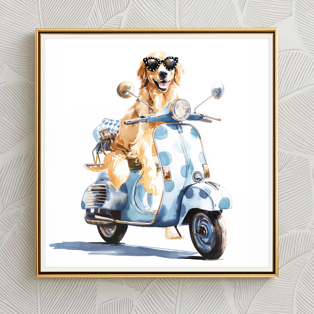 Golden Cruise - Art Print