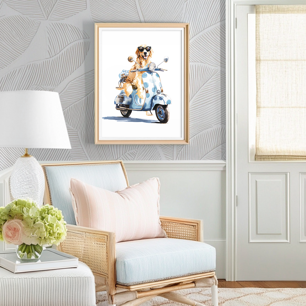 Golden Cruise - Art Print