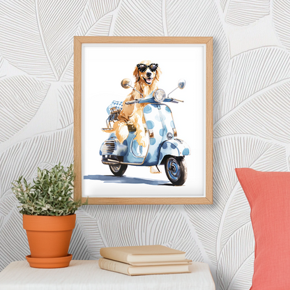Golden Cruise - Art Print