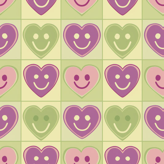 Happy Hearts Wallpaper