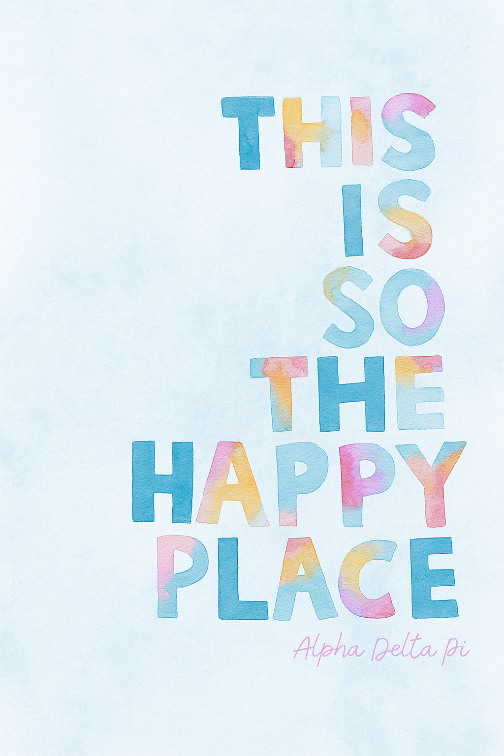 Happy Place ADPI - Art Print