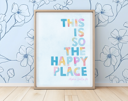 Happy Place ADPI - Art Print