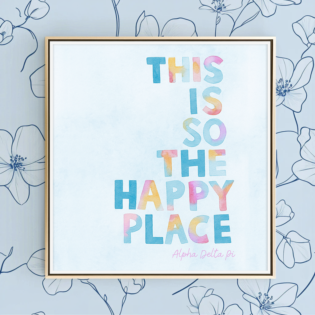 Happy Place ADPI - Art Print
