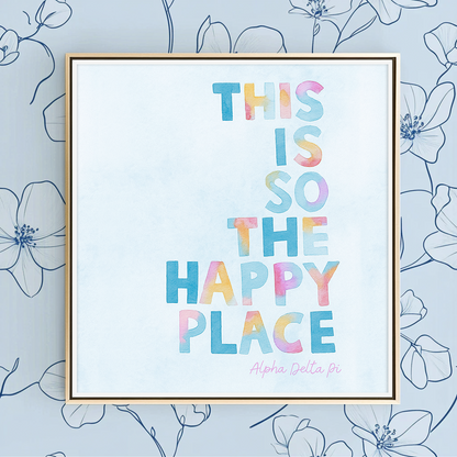 Happy Place ADPI - Art Print