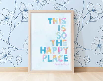 Happy Place ADPI - Art Print