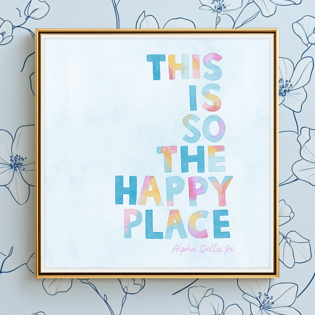 Happy Place ADPI - Art Print