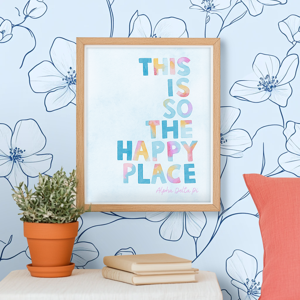 Happy Place ADPI - Art Print