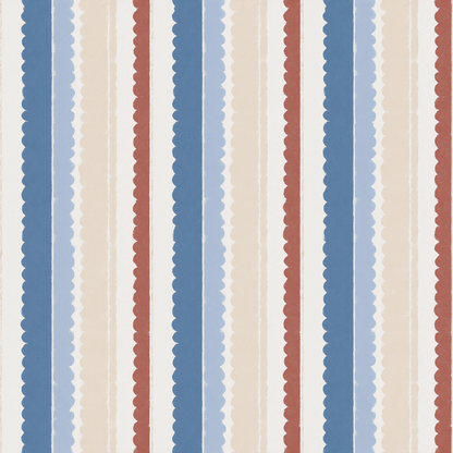 Harbor Stripe Wallpaper
