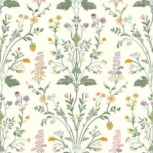 Herbal Tapestry Wallpaper