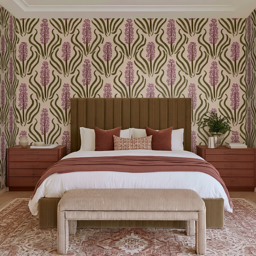 Hyacinth Hearth - Wall Mural