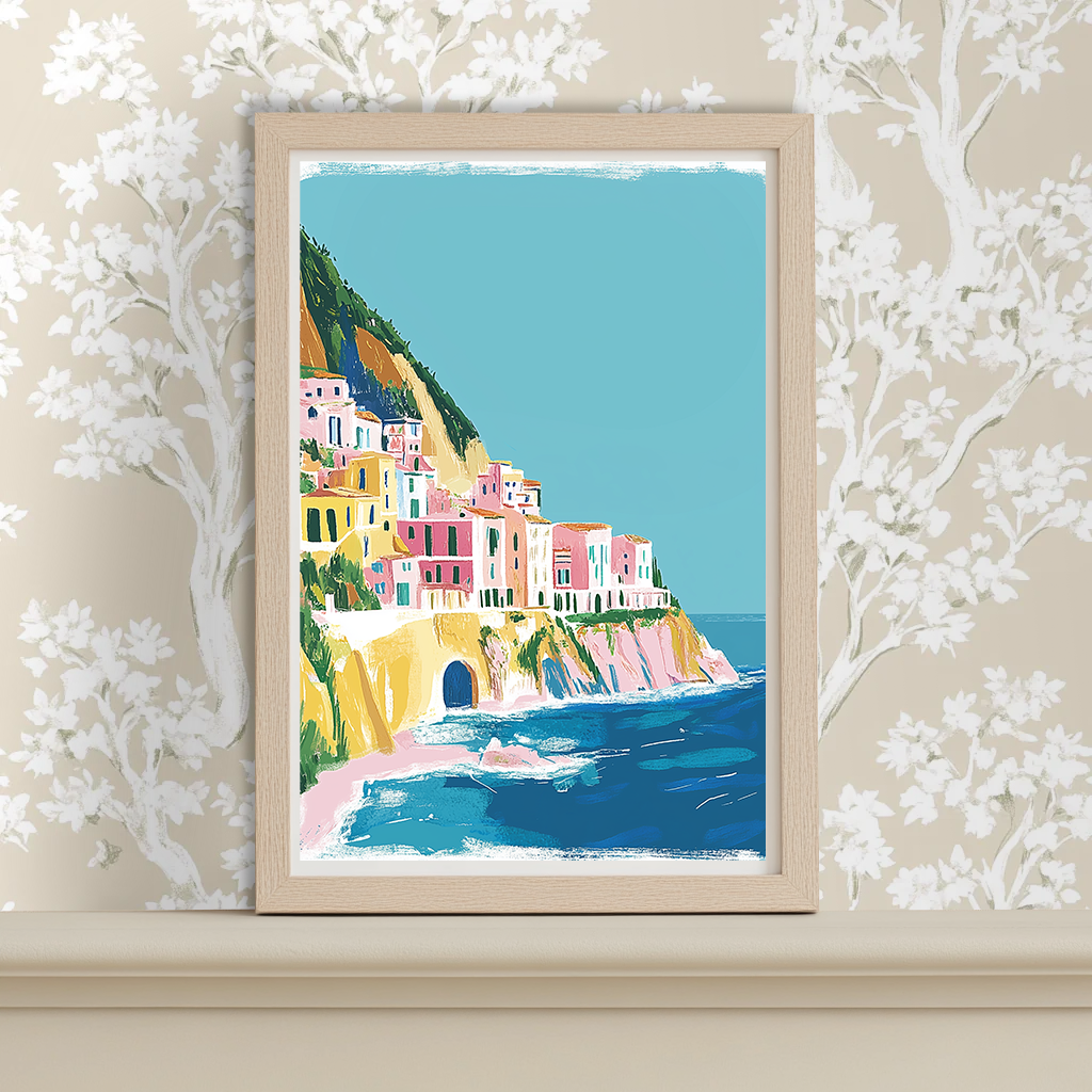 Italian Coast - Art Print