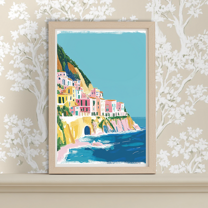 Italian Coast - Art Print