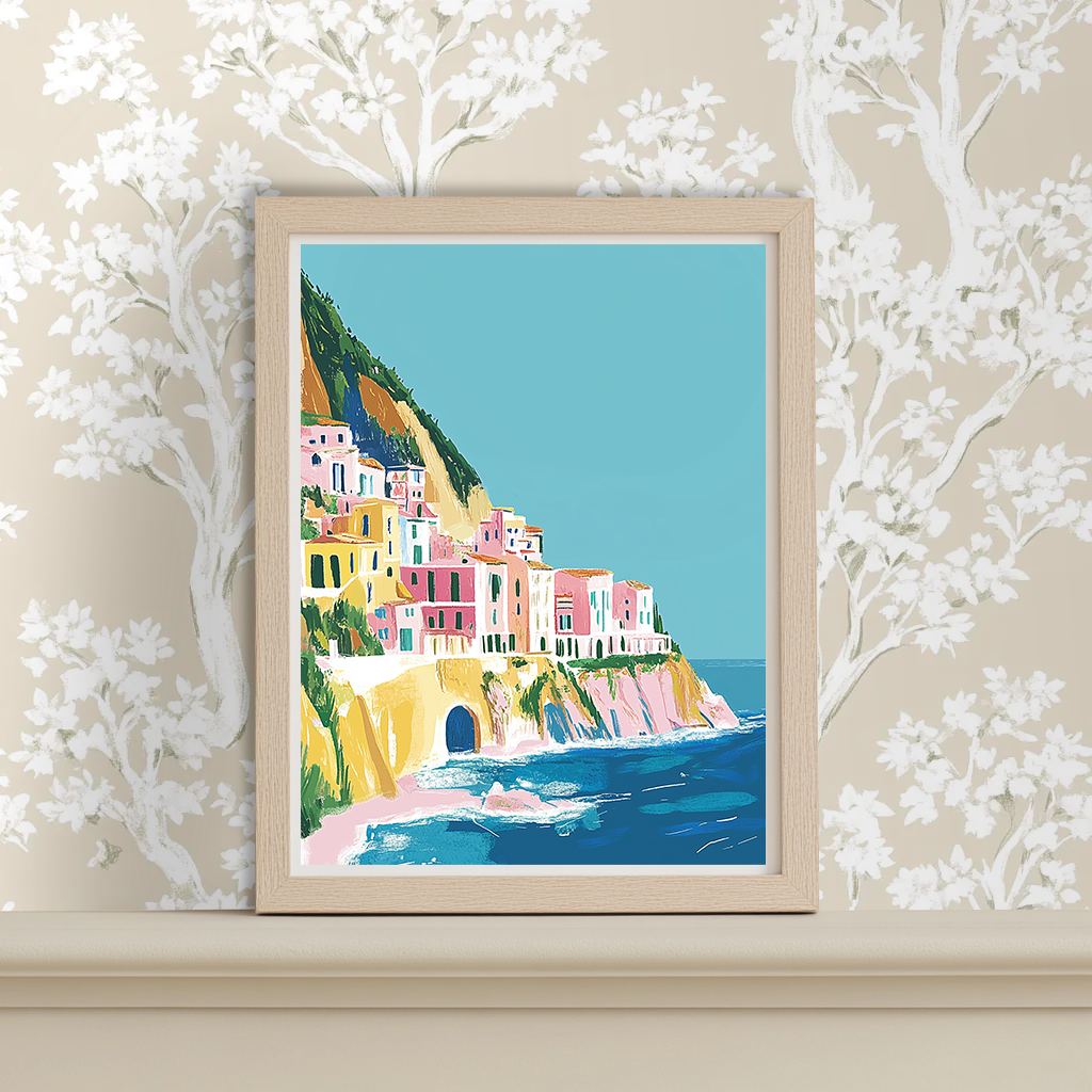 Italian Coast - Art Print