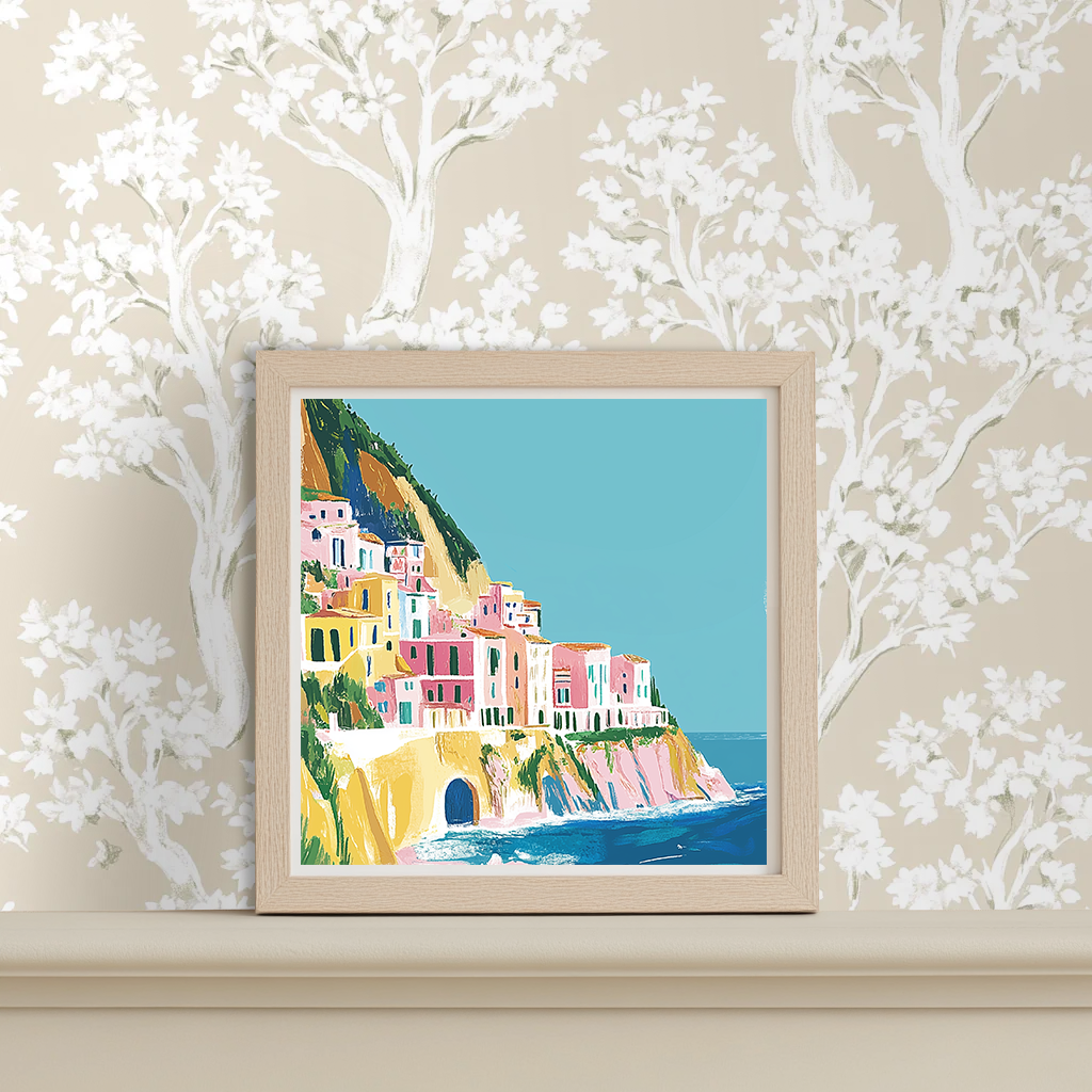 Italian Coast - Art Print