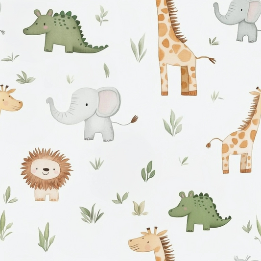 Jungle Friends Wallpaper