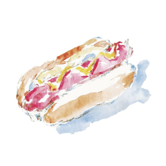 Just a Hot Dog - Art Print
