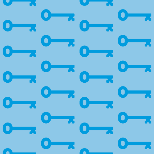 Kappa Key on Blue Wallpaper
