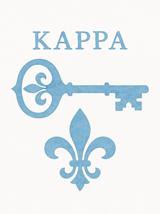 Kappa Symbols + Kappa - Art Print