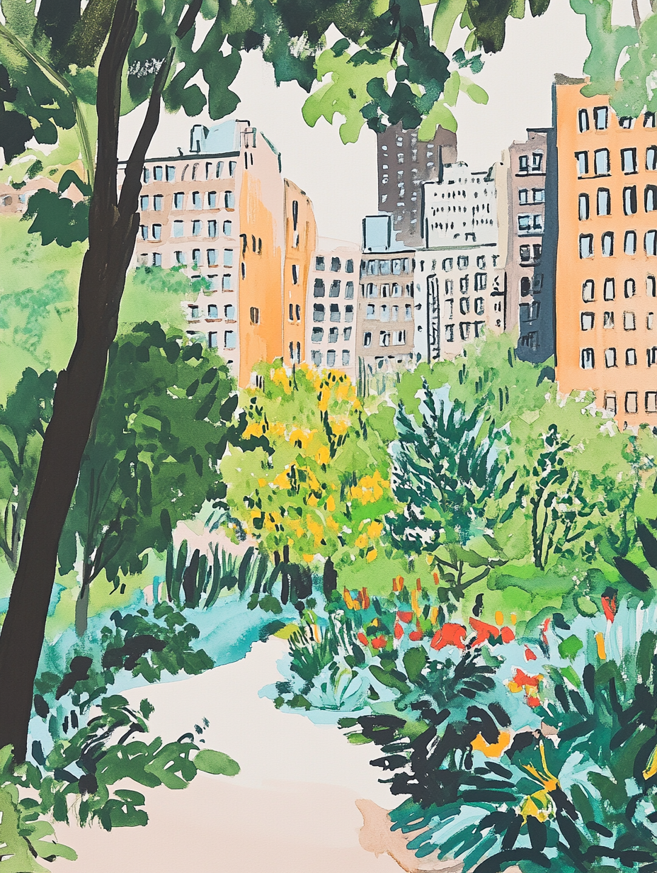 Kate's Summer - Art Print