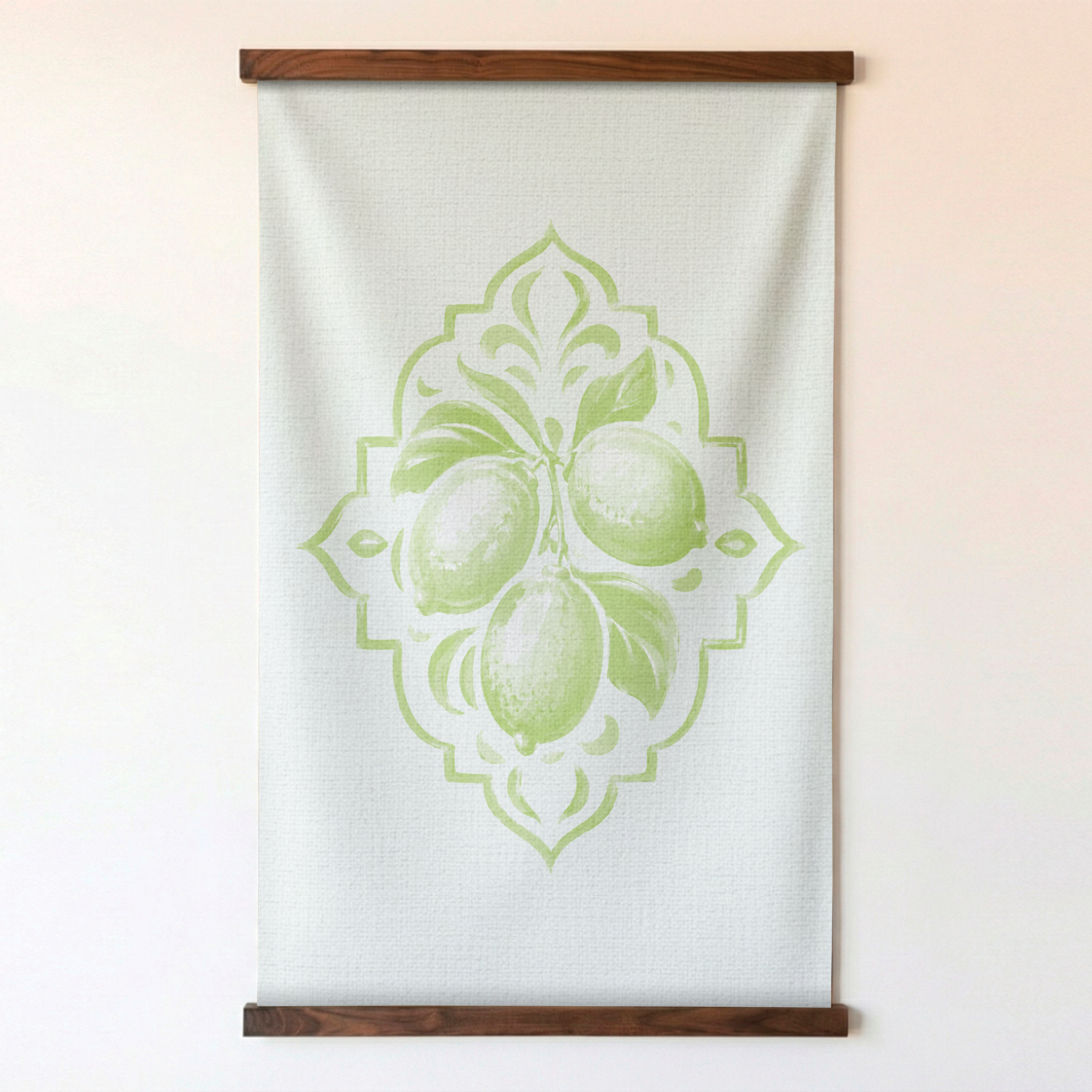 Key Lime Ice Mosaic Study - Tapestry