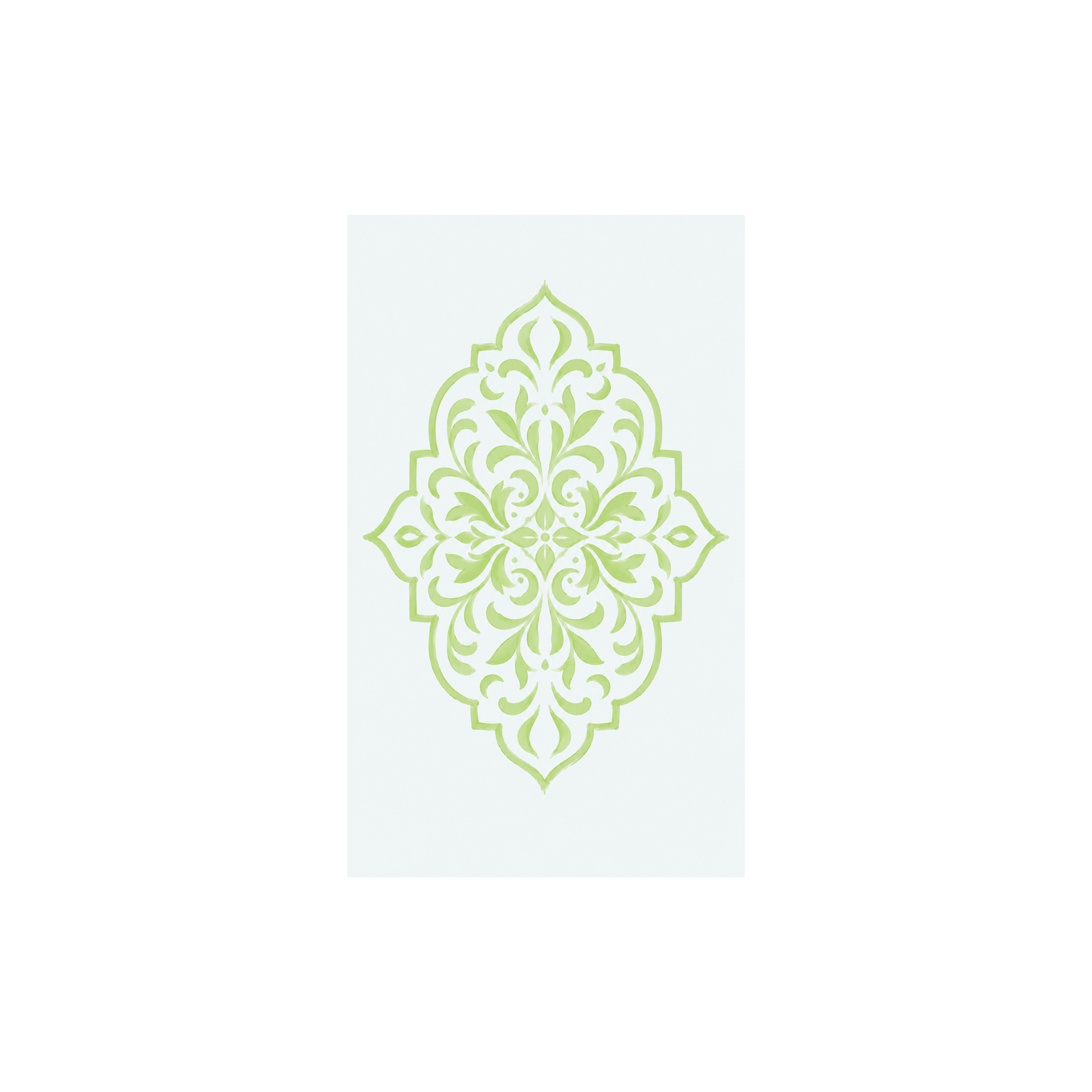 Key Lime Ice Traditional Mosaic Study - Tapestry