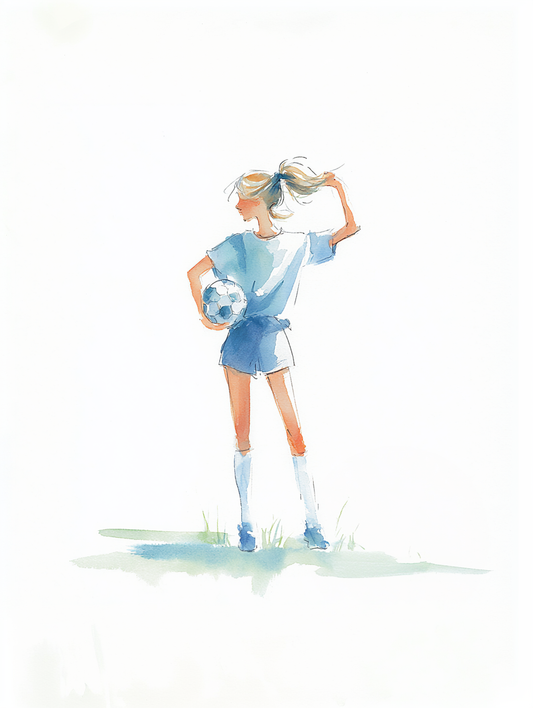 Kickin And Cute - Art Print