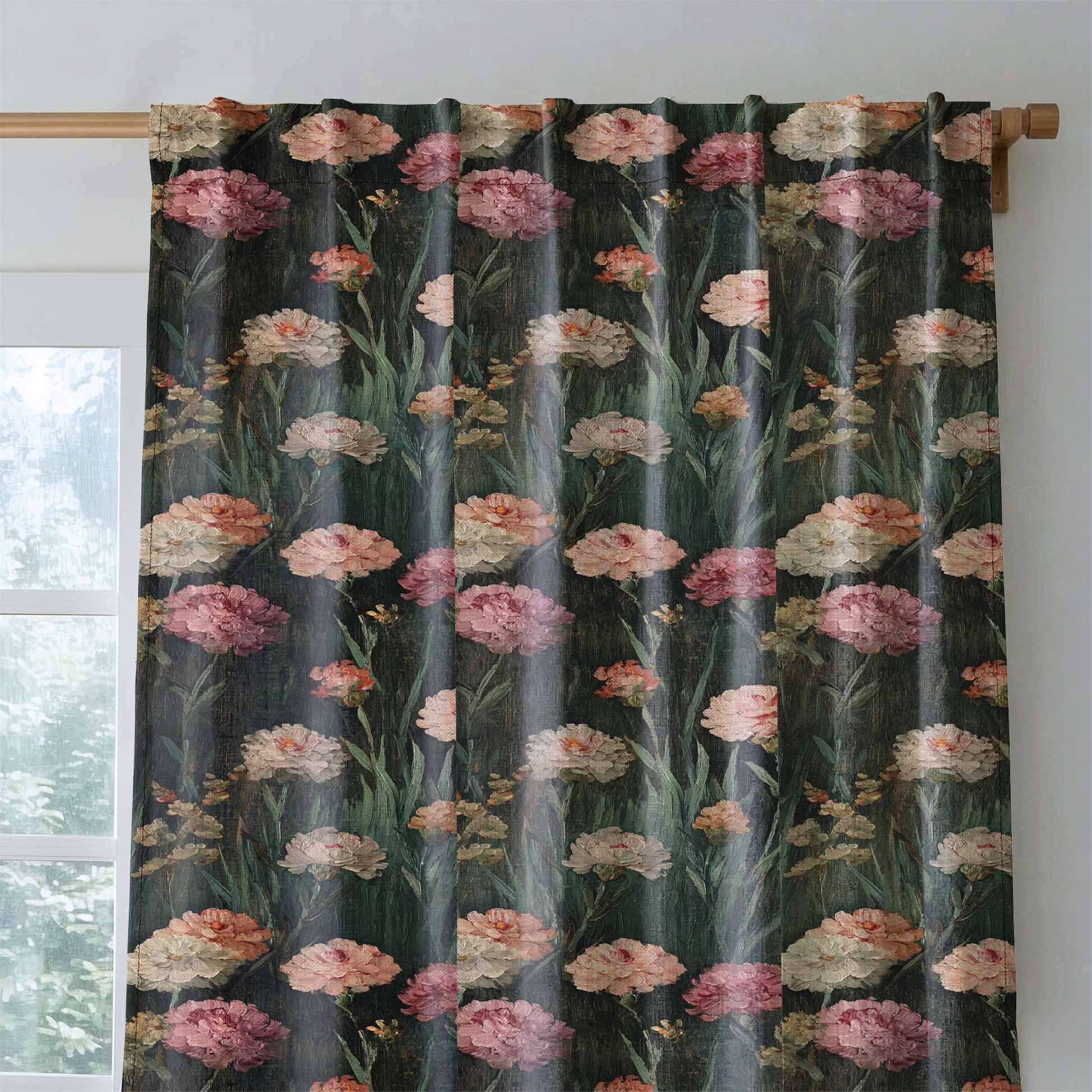 Camellia Grace - Drapery — rod