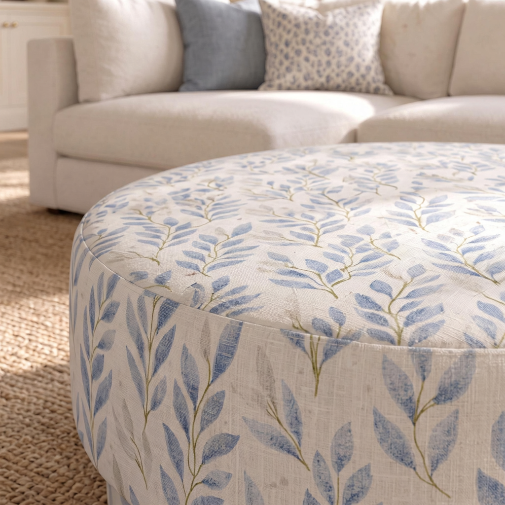 The Adelaide Ottoman in Atlantic Ferns