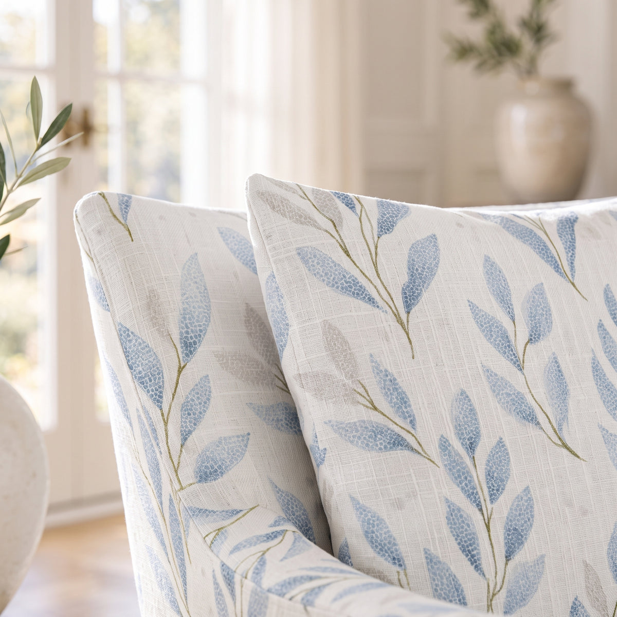 The Eleanor Chair in Atlantic Ferns