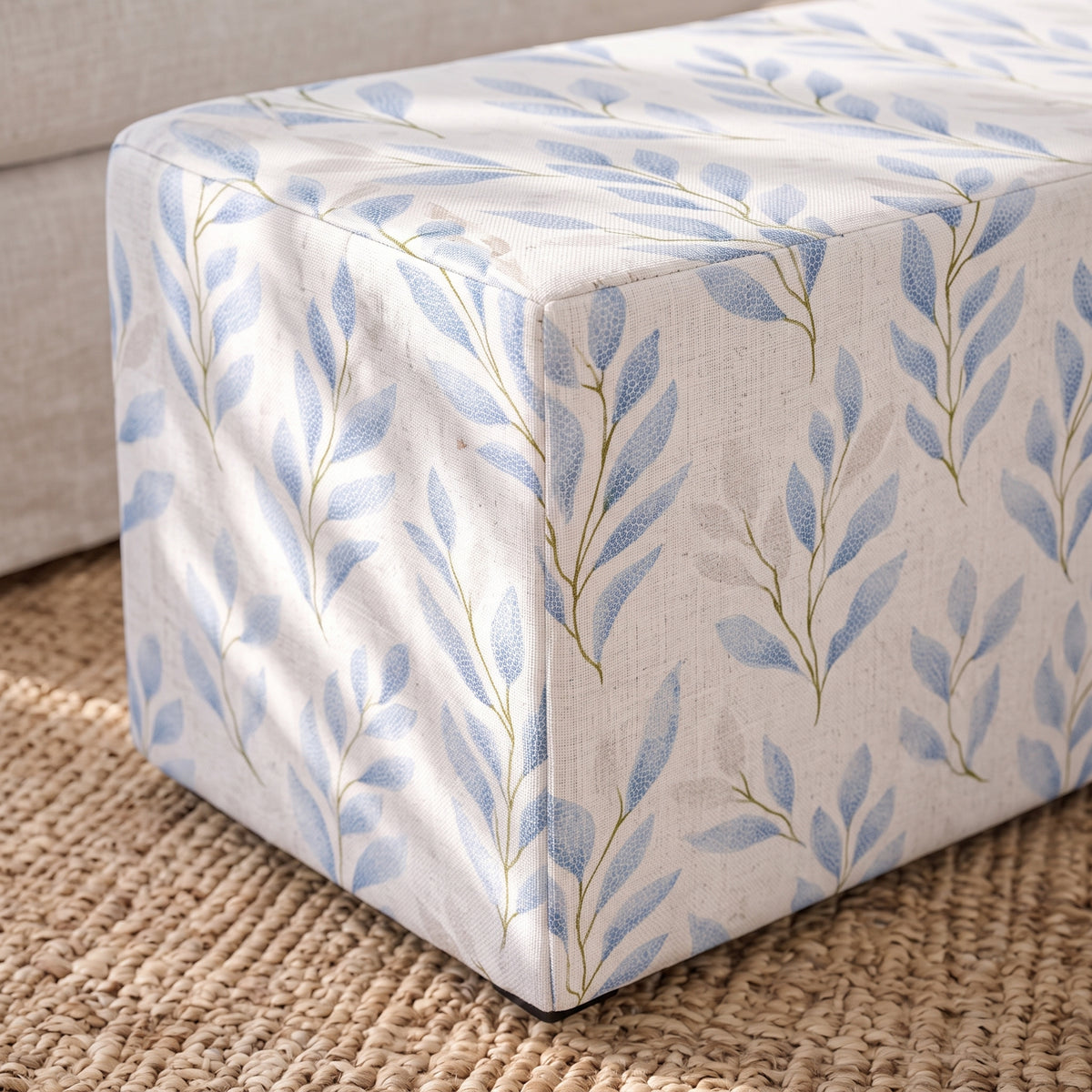 The Josephine Ottoman in Atlantic Ferns