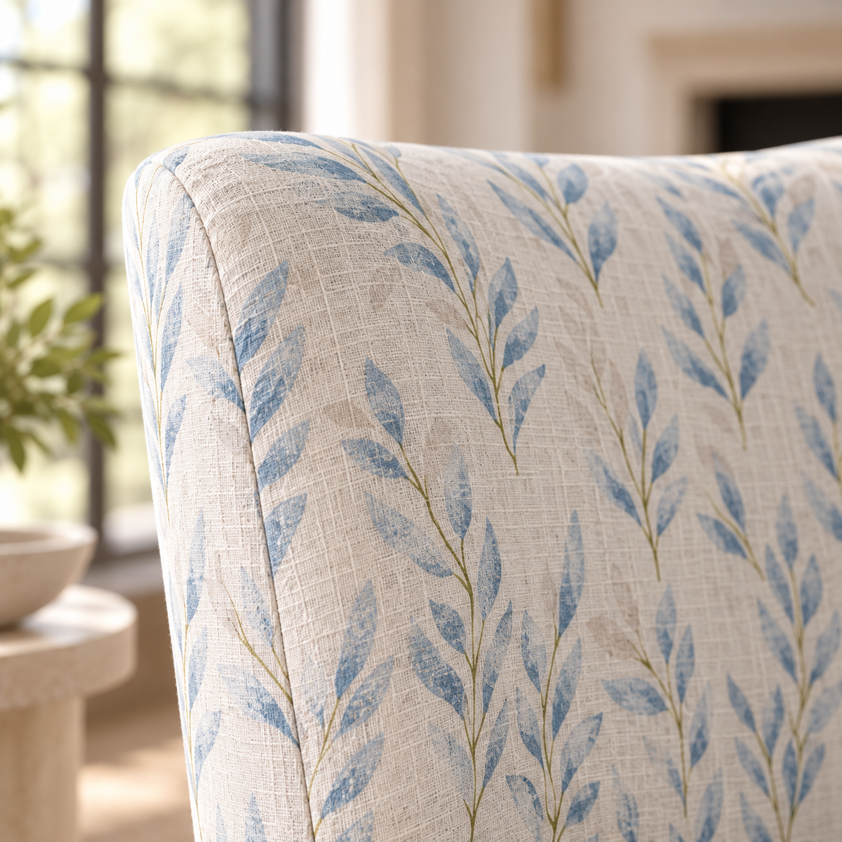 The Winston Chair in Atlantic Ferns