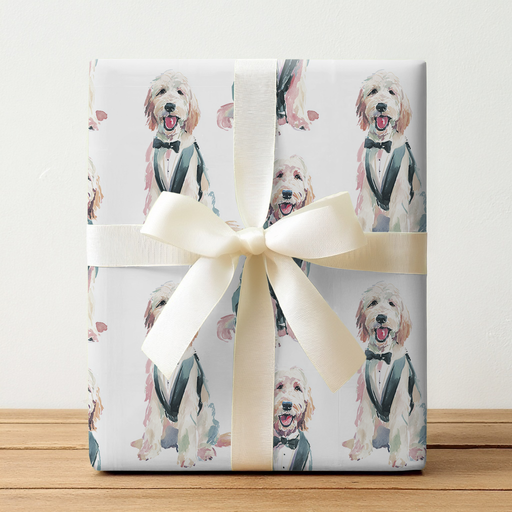 Rufus Tux-Wrapping Paper