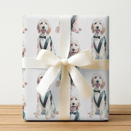 Rufus Tux-Wrapping Paper