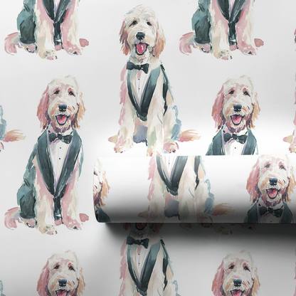 Rufus Tux-Wrapping Paper