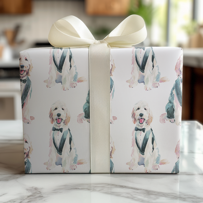 Rufus Tux-Wrapping Paper
