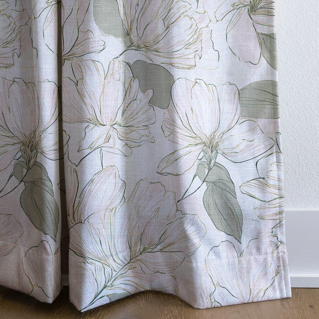 Tangled - Drapery — corner closeup